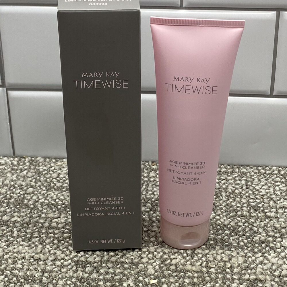 Mary Kay Age Minimize‎ 3D 4 In 1 Cleanser 4.5 Oz New In Box Facial Care